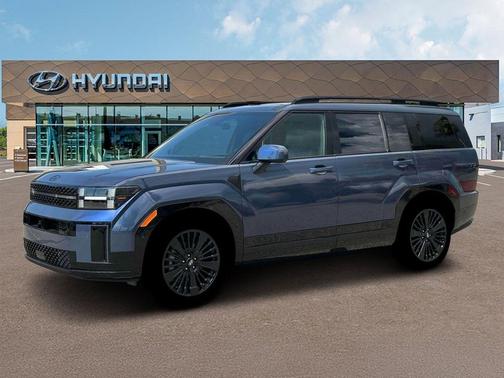 Atlantis Blue 2026 Hyundai SANTA FE HEV Calligraphy