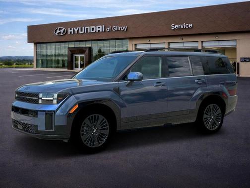 Atlantis Blue 2026 Hyundai SANTA FE HEV Calligraphy