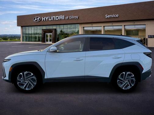 Creamy White Pearl 2026 Hyundai TUCSON Hybrid Limited