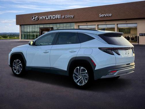 Creamy White Pearl 2026 Hyundai TUCSON Hybrid Limited
