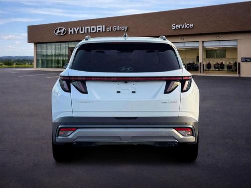 Creamy White Pearl 2026 Hyundai TUCSON Hybrid Limited
