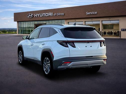 Creamy White Pearl 2026 Hyundai TUCSON Hybrid Limited