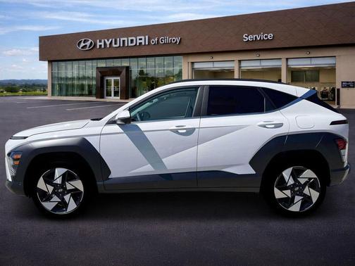 Atlas White 2026 Hyundai KONA Limited