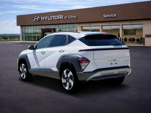 Atlas White 2026 Hyundai KONA Limited