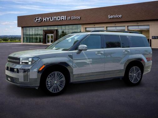 Hampton Gray 2026 Hyundai SANTA FE HEV Calligraphy