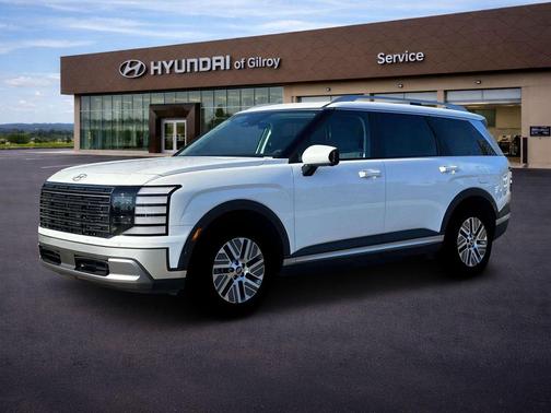 Creamy White Pearl 2026 Hyundai Palisade Hybrid SEL Premium 7P