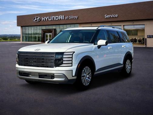 Creamy White Pearl 2026 Hyundai Palisade Hybrid SEL Premium 7P