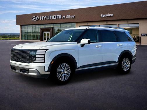 Creamy White Pearl 2026 Hyundai Palisade Hybrid SEL Premium 7P