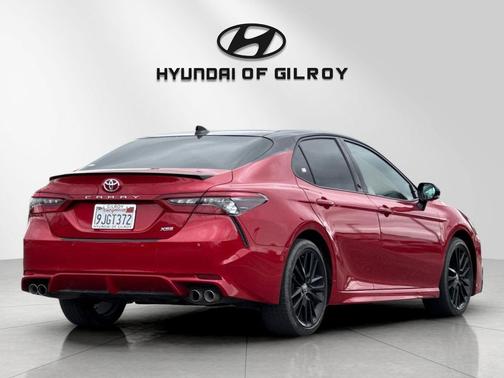 Midnight Black Metallic 2024 Toyota Camry XSE