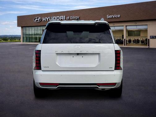 Creamy White Pearl 2026 Hyundai Palisade Hybrid Calligraphy