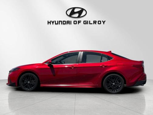 Supersonic Red 2025 Toyota Camry SE