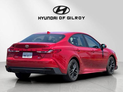 Supersonic Red 2025 Toyota Camry SE