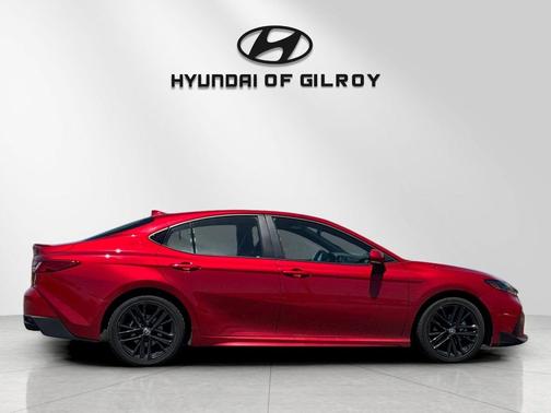Supersonic Red 2025 Toyota Camry SE