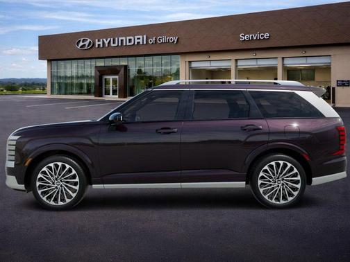 Galaxy Maroon Pearl 2026 Hyundai Palisade Hybrid Calligraphy