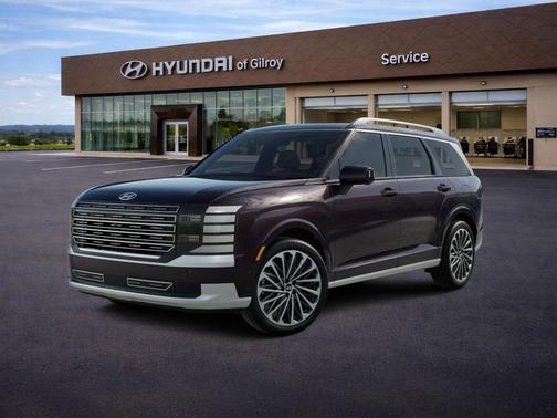 Galaxy Maroon Pearl 2026 Hyundai Palisade Hybrid Calligraphy