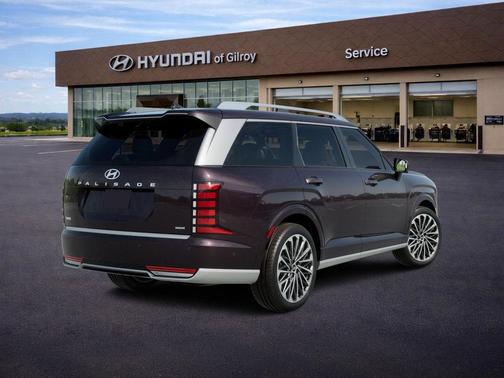 Galaxy Maroon Pearl 2026 Hyundai Palisade Hybrid Calligraphy