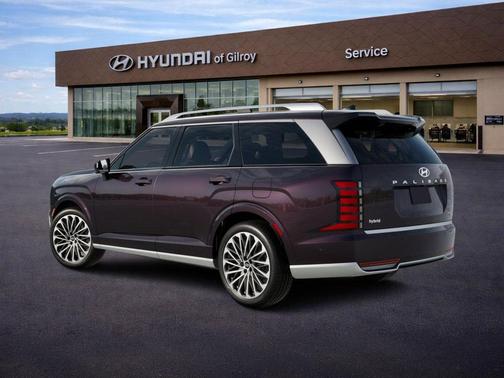 Galaxy Maroon Pearl 2026 Hyundai Palisade Hybrid Calligraphy