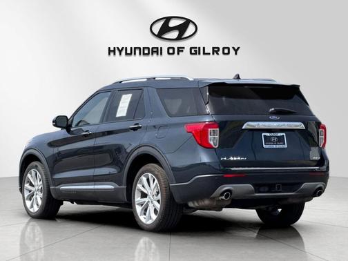 Stone Blue Metallic 2023 Ford Explorer Platinum