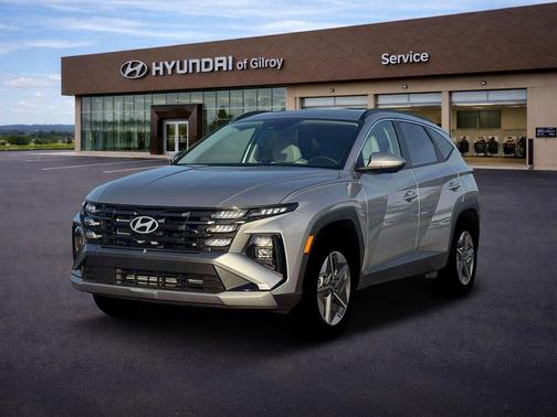 Shimmering Silver 2026 Hyundai TUCSON Hybrid SEL