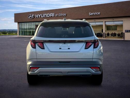 Shimmering Silver 2026 Hyundai TUCSON Hybrid SEL