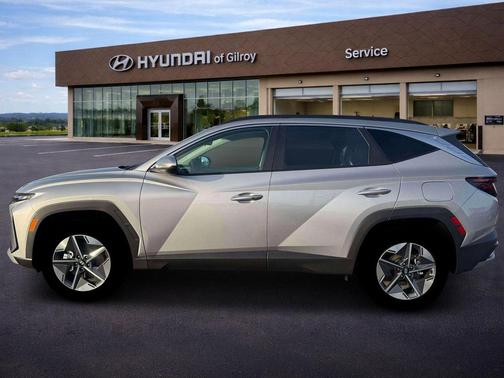 Shimmering Silver 2026 Hyundai TUCSON Hybrid SEL