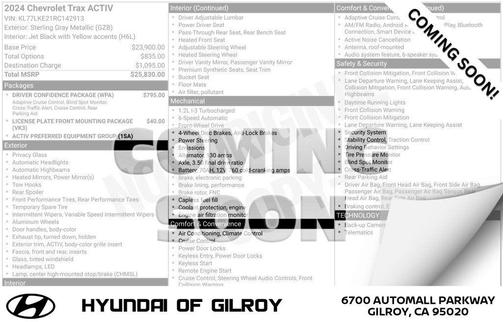 2024 Chevrolet Trax FWD ACTIV