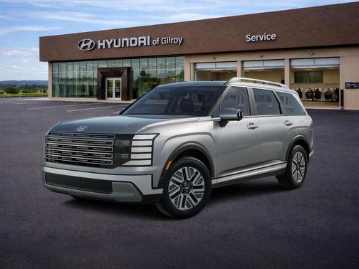 Typhoon Silver Metallic 2026 Hyundai Palisade Hybrid SEL Premium 7P