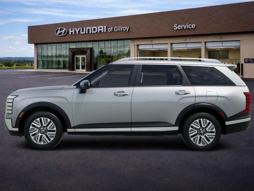 Typhoon Silver Metallic 2026 Hyundai Palisade Hybrid SEL Premium 7P