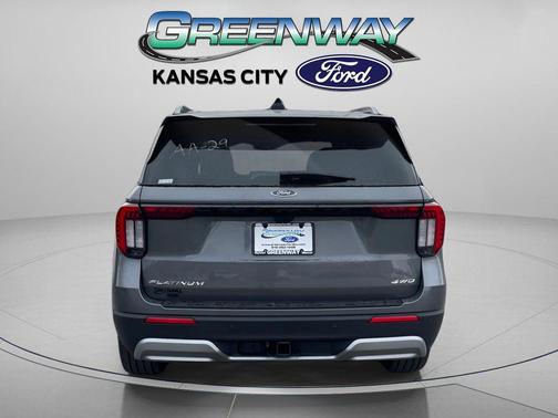 Carbonized Gray Metallic 2026 Ford Explorer Platinum