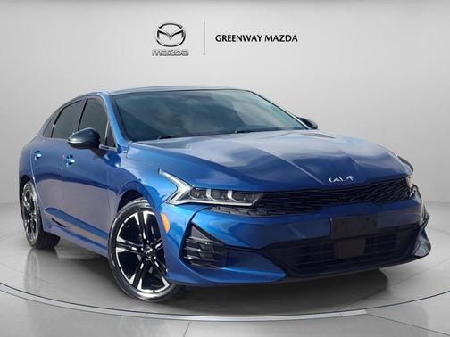 Sapphire Blue 2022 Kia K5 GT-Line