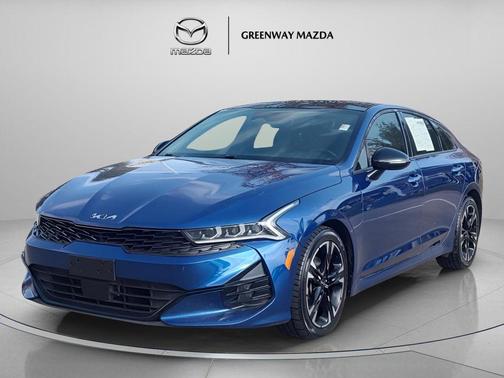 Sapphire Blue 2022 Kia K5 GT-Line
