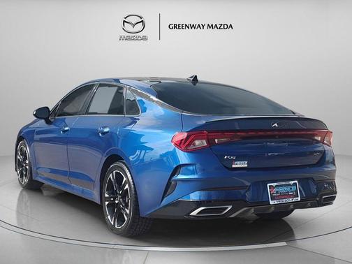 Sapphire Blue 2022 Kia K5 GT-Line