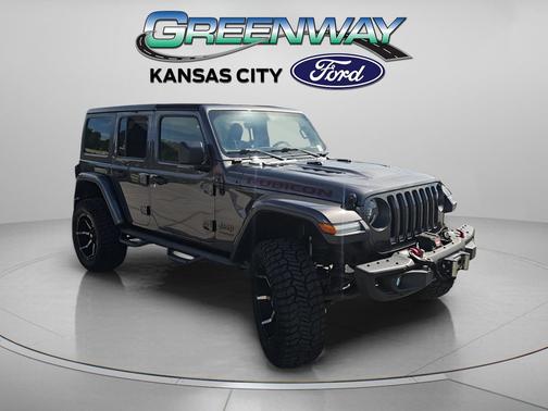 Granite Crystal Metallic Clearcoat 2018 Jeep Wrangler Unlimited Rubicon