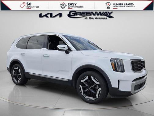 Glacial White Pearl 2023 Kia Telluride S