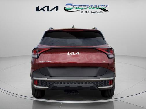 Dawning Red 2024 Kia Sportage X-Line