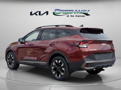 Dawning Red 2024 Kia Sportage X-Line