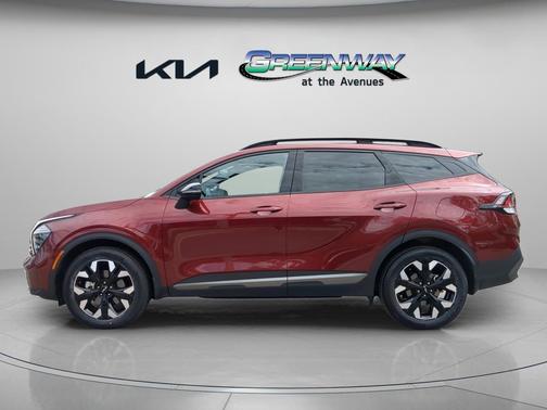 Dawning Red 2024 Kia Sportage X-Line