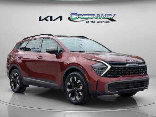 Dawning Red 2024 Kia Sportage X-Line