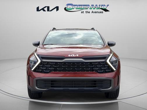 Dawning Red 2024 Kia Sportage X-Line