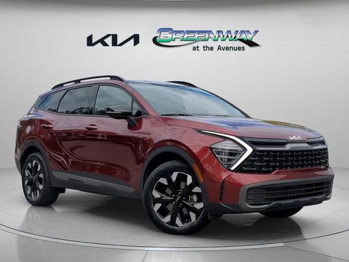 Dawning Red 2024 Kia Sportage X-Line