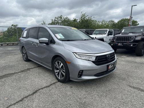 Silver 2021 Honda Odyssey Touring