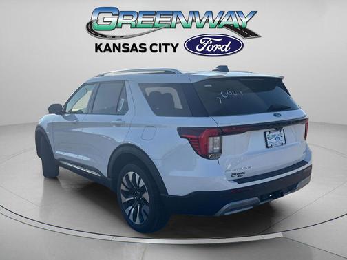 Star White 2026 Ford Explorer Platinum