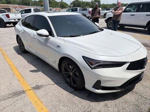 Platinum White 2025 Acura Integra A-Spec Technology