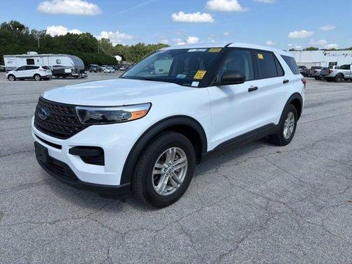 Oxford White 2023 Ford Explorer Base