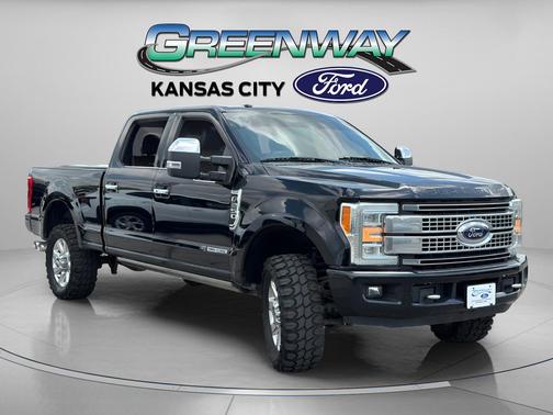 SHADOW BLACK 2017 Ford F-250 Platinum
