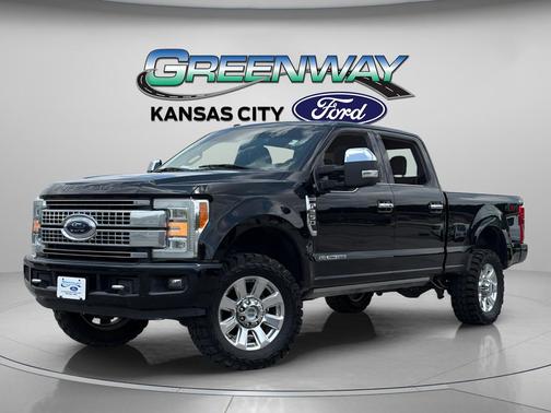 SHADOW BLACK 2017 Ford F-250 Platinum