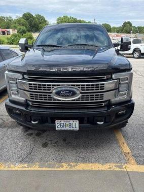Shadow Black 2017 Ford F-250 Platinum