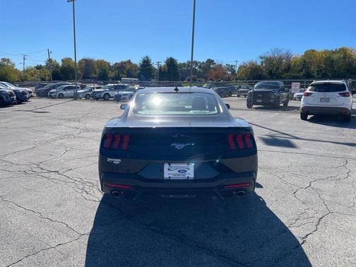 SHADOW BLACK 2026 Ford Mustang EcoBoost Premium