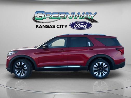 RAPID RED MET TINTED CC 2026 Ford Explorer Platinum