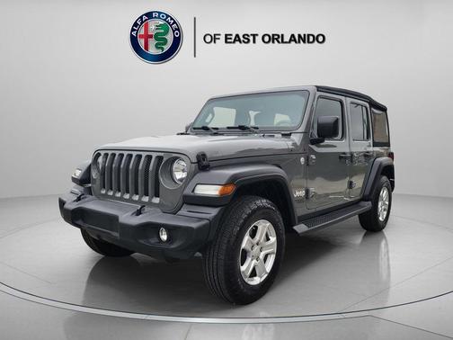 Sting Gray Clearcoat 2021 Jeep Wrangler Unlimited Sport